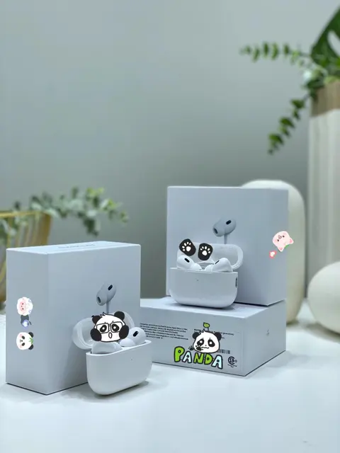 Panda Wireless Earbuds with Charging Case
