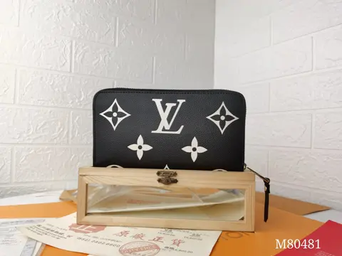Louis Vuitton Monogram Zip Wallet
