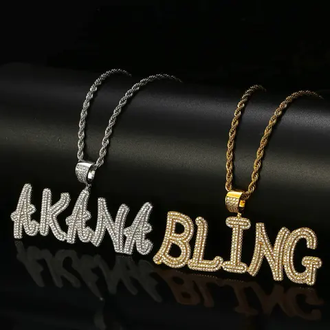 AKENAT BLING Pendant Necklaces