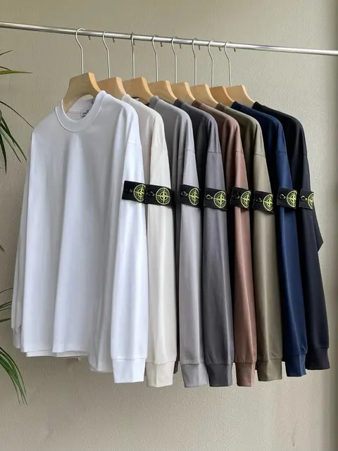 Stone Island Long Sleeve T-Shirts Collection