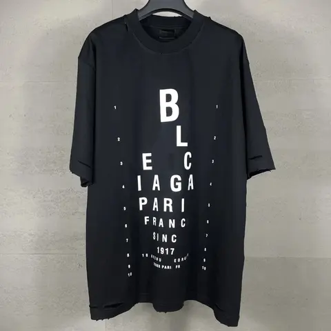 Balenciaga Paris France Since 1917 Oversized T-Shirt