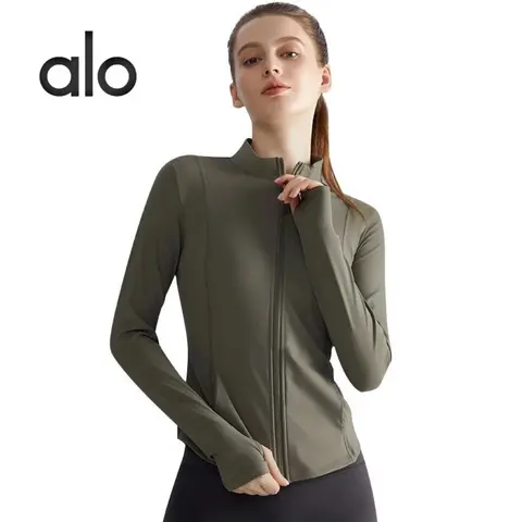 alo Yoga Full Zip Long Sleeve Jacket