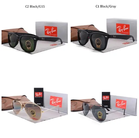 Ray-Ban Sunglasses Collection - Wayfarer and Aviator Styles