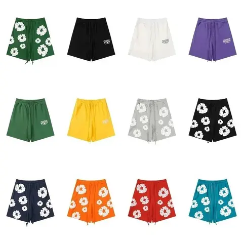 Colorful Floral Print Shorts Collection