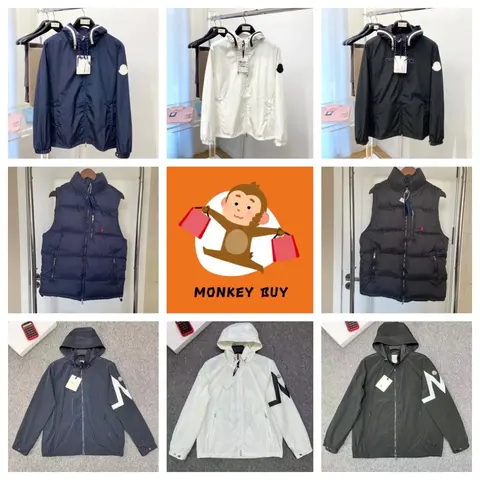 Monkey Buy Collection: Windbreaker Jackets and Puffer Vests