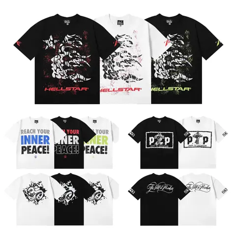 Hellstar T-Shirt Collection Featuring Inner Peace and Path to Paradise Designs