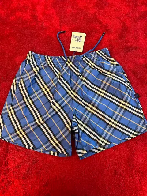Burberry Check Swim Shorts