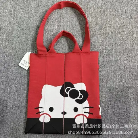 Joseph and Stacey Hello Kitty Red Tote Bag