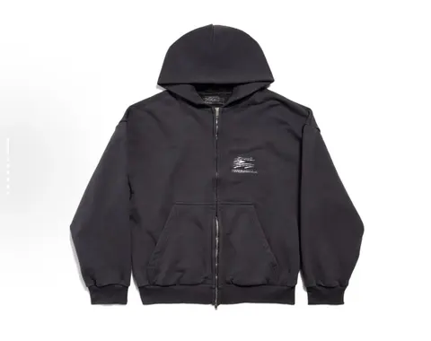 COTTON USA Zip-Up Hoodie