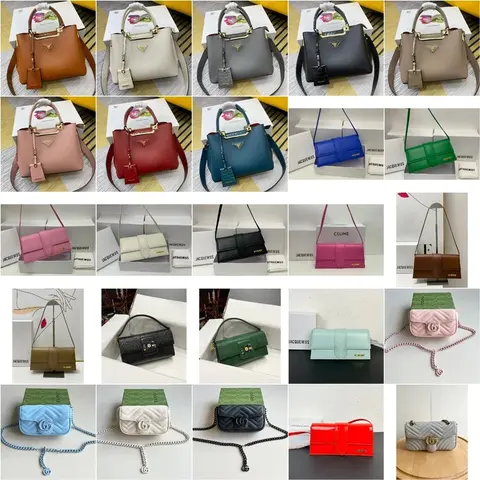 Jacquemus, Celine, and Gucci Handbag Collection