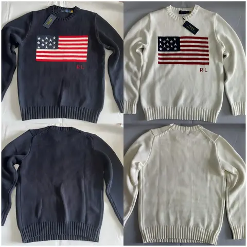 Polo Ralph Lauren American Flag Sweater
