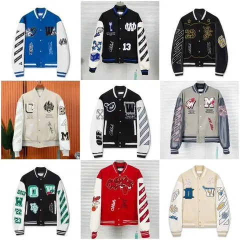 Collection of Custom Embroidered Varsity Jackets