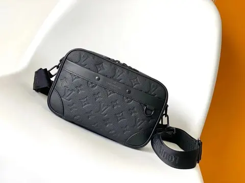 Louis Vuitton Black Monogram Empreinte Crossbody Bag