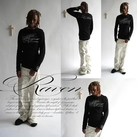 The Raven Long Sleeve Shirt