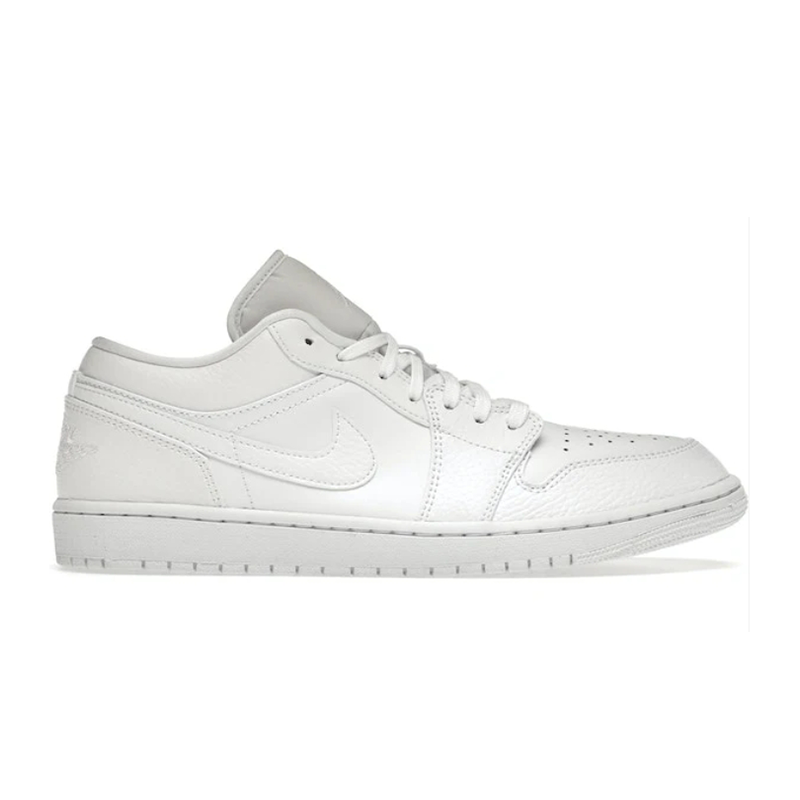 White Tumbled Leather
