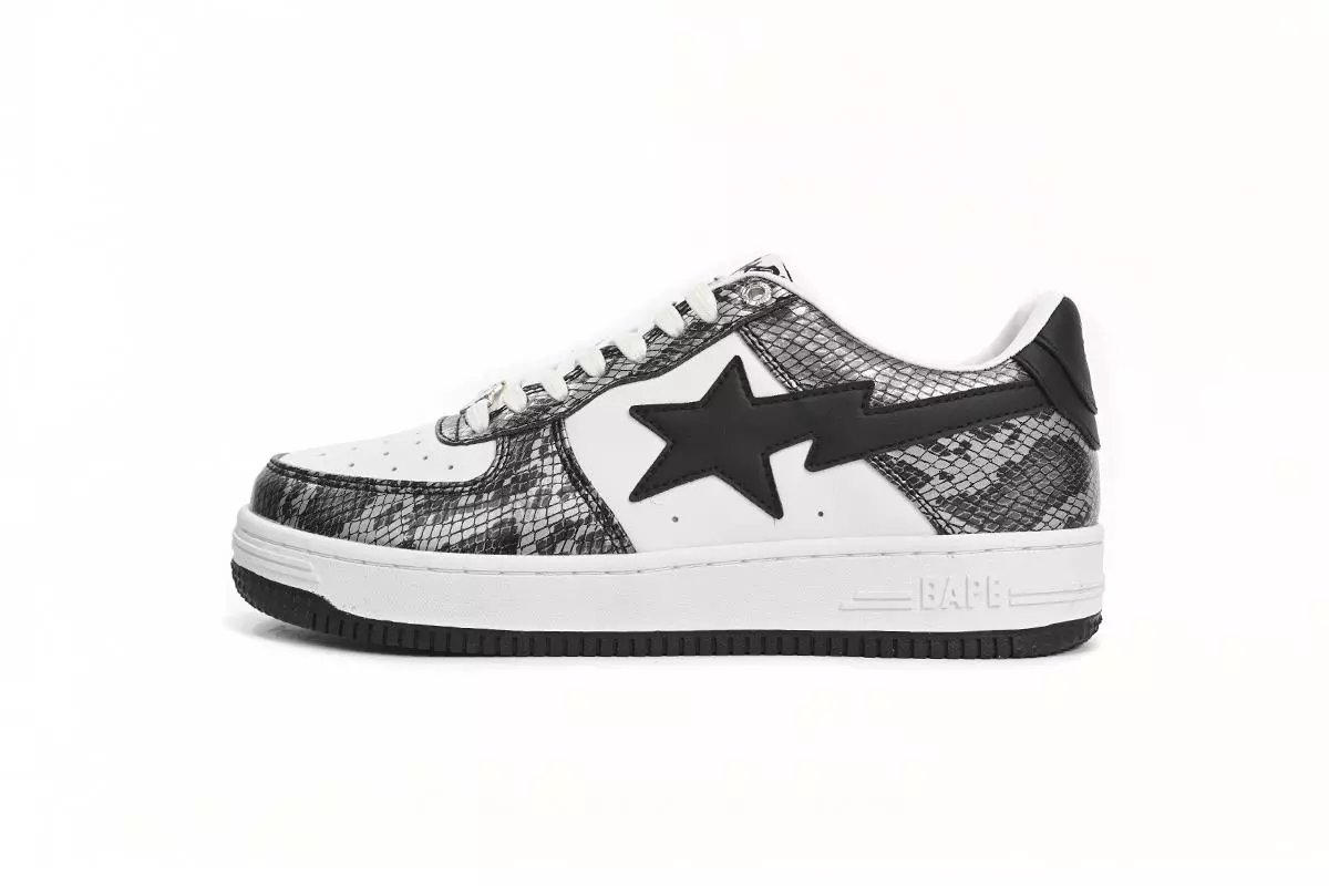 Snake Skin Black