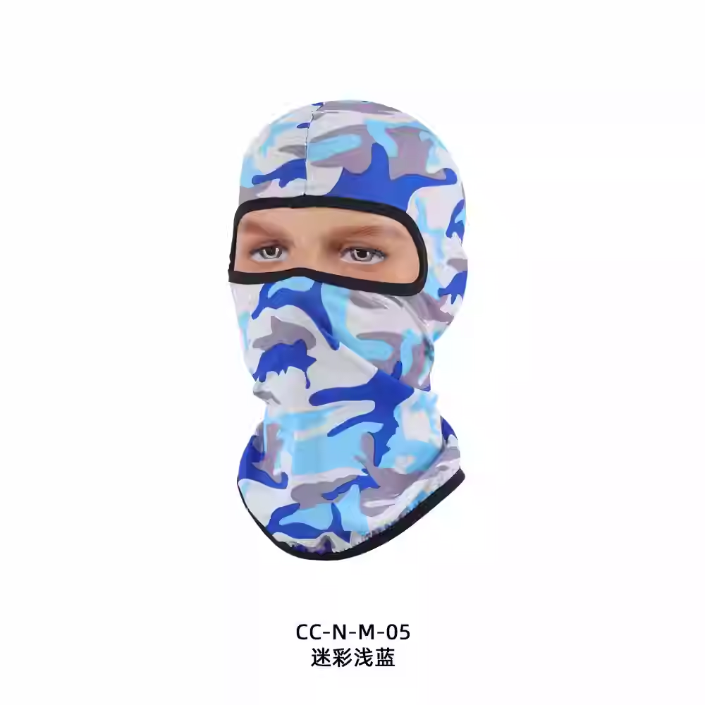Camouflage light blue