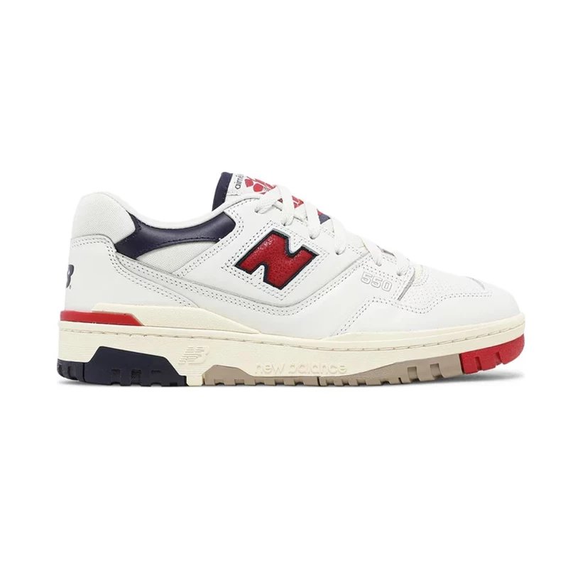 White Navy Red BB550A3