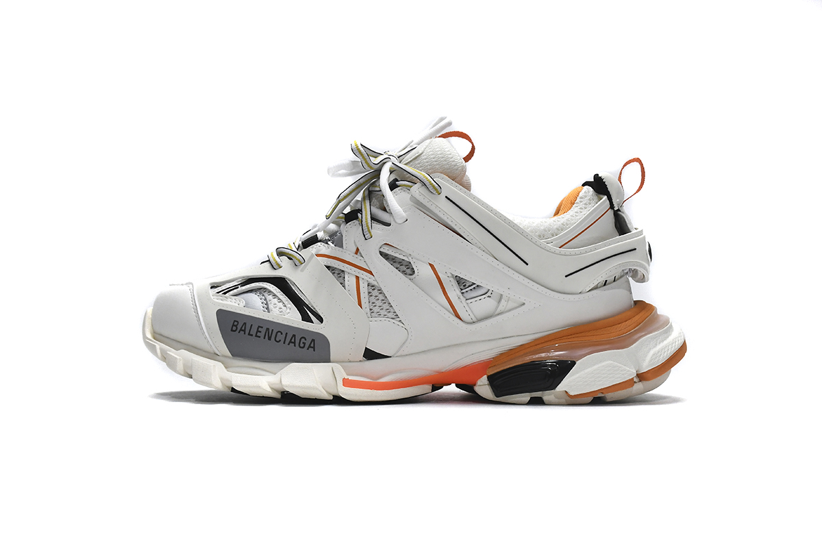 White Orange Black
