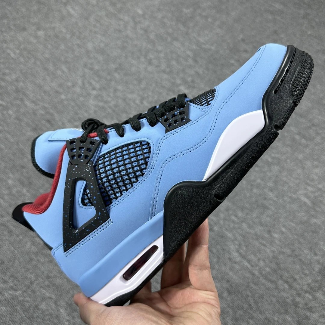 aj4蓝麂皮 308497-406