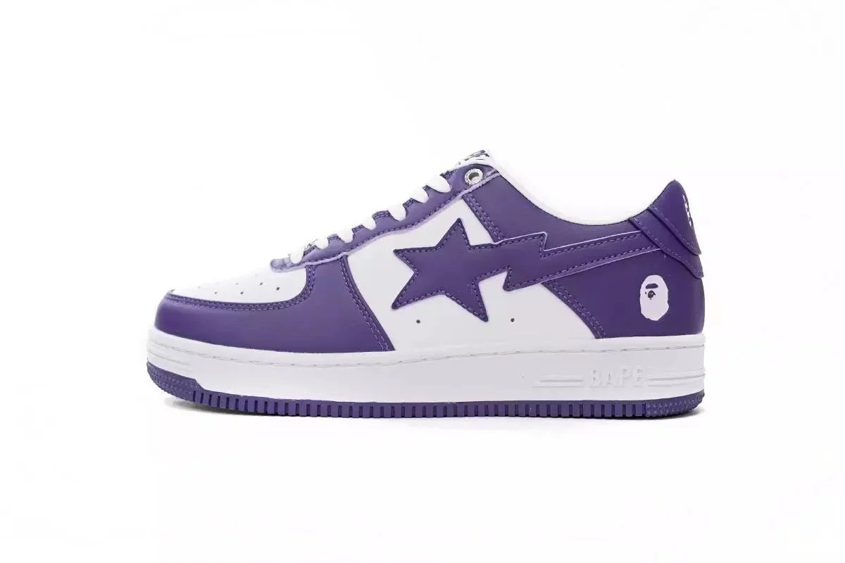 Purple White