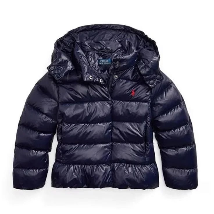 Ralph Lauren最高品质-90%白绒-亮藏青色