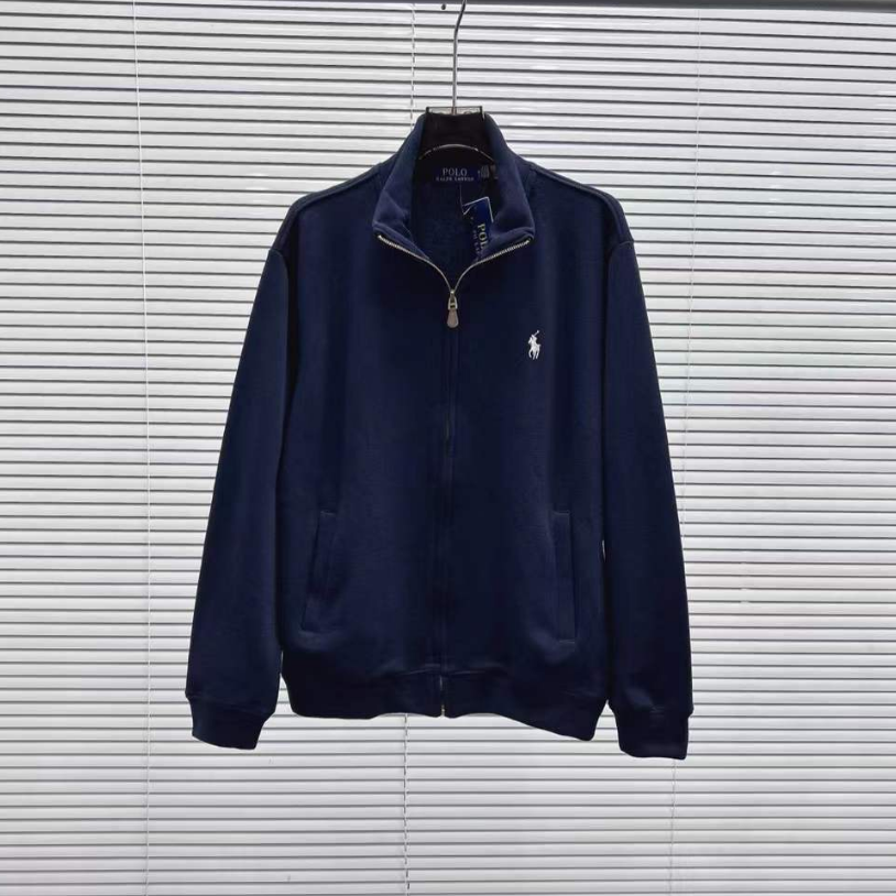 L2501 藏青色全拉链