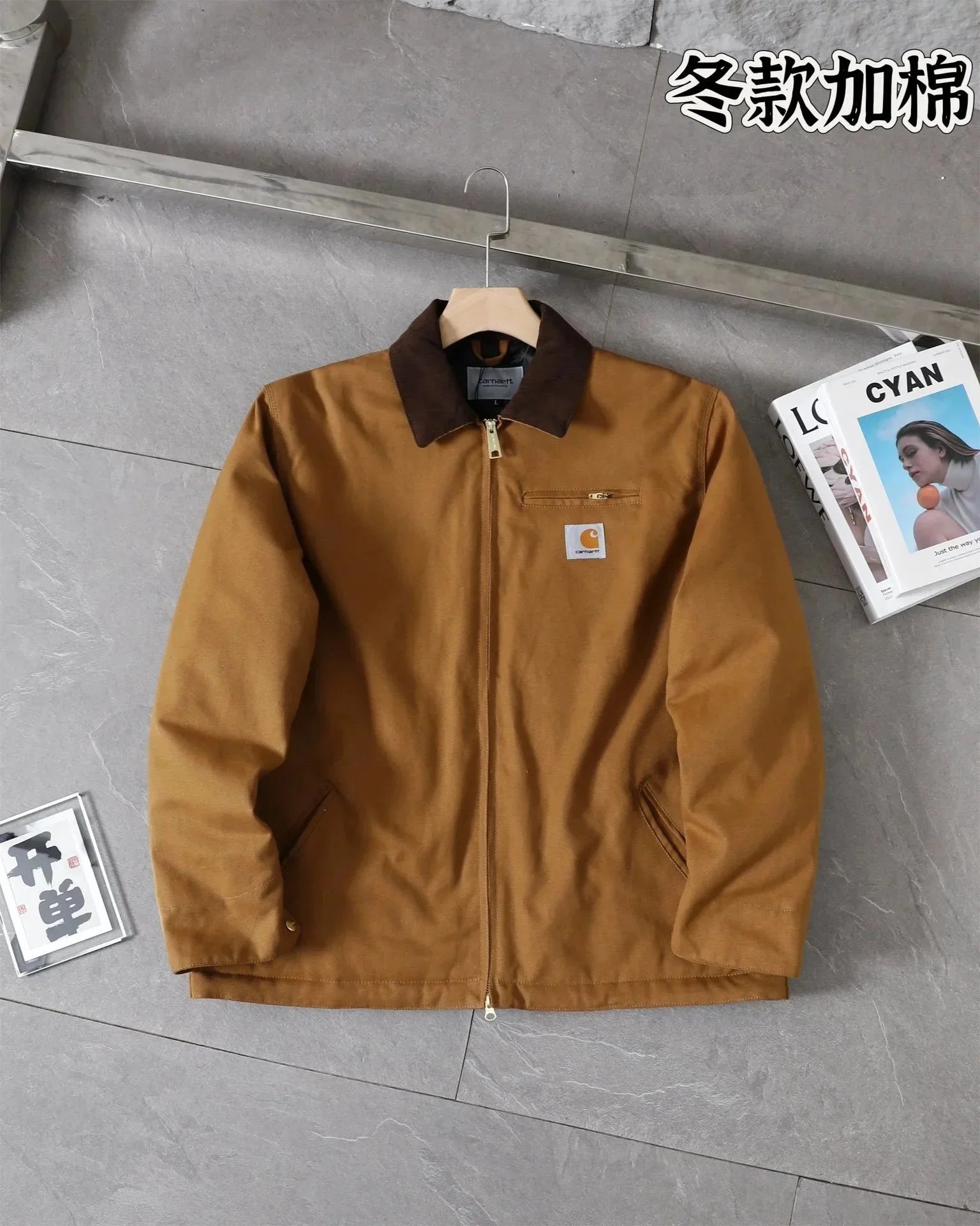 KB08棕色【棉服】*Top quality