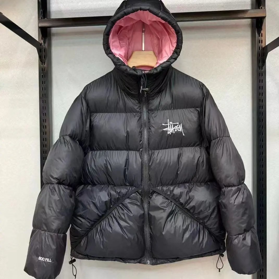 stussy02-黑粉（棉服）