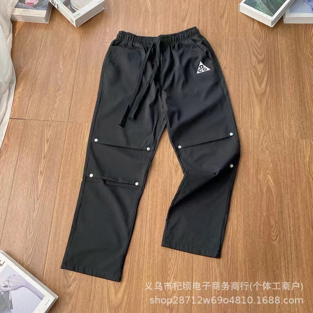 工装黑色长裤