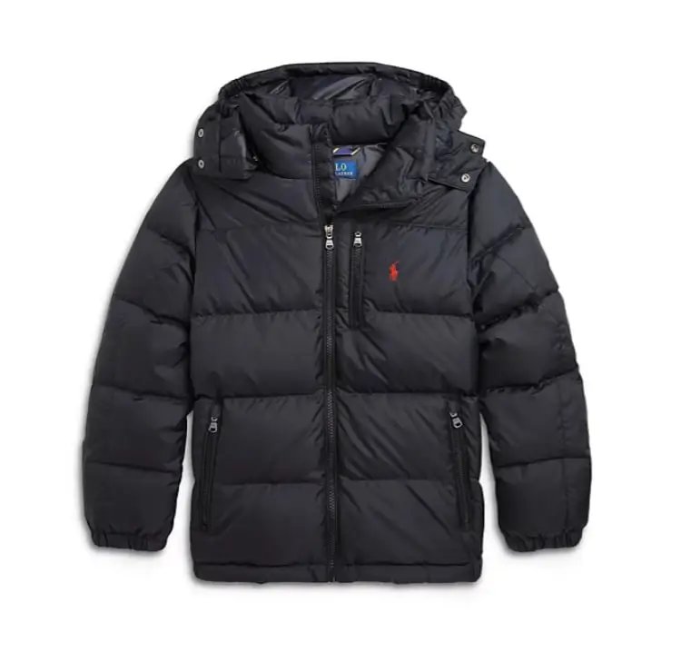 Ralph Lauren最高品质-90%白绒-黑色