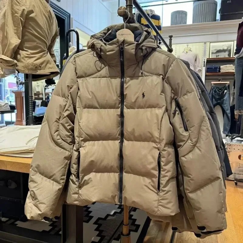 Ralph Lauren最高品质-90%白绒- 咖色