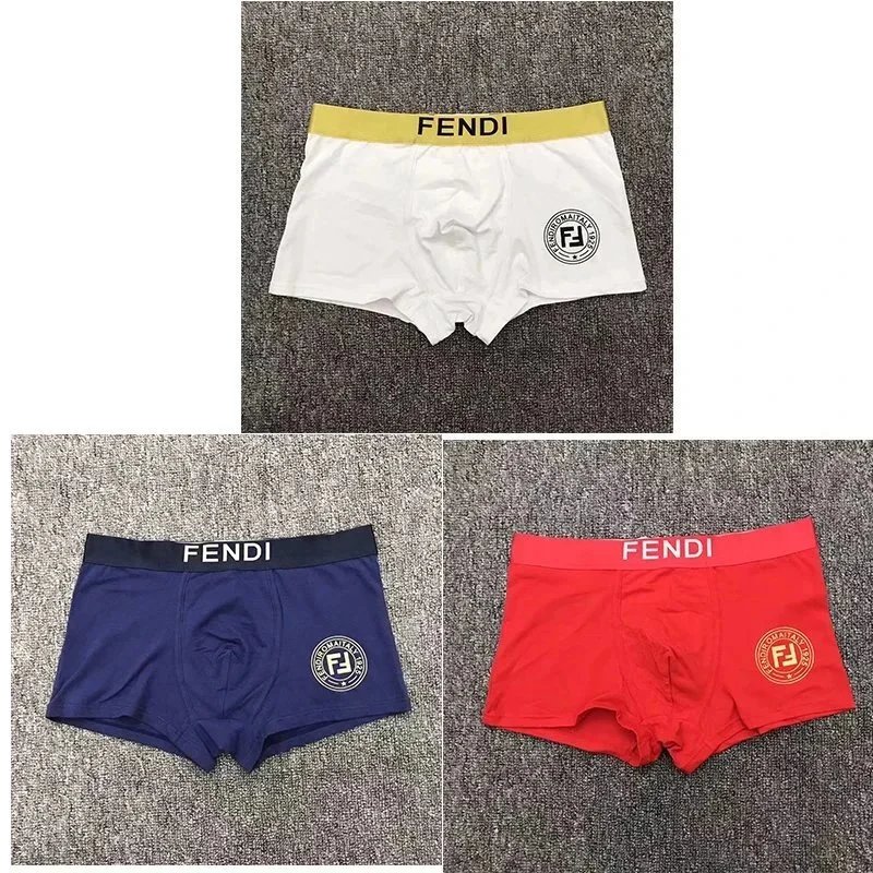 FENDI 白+蓝+红 礼盒装