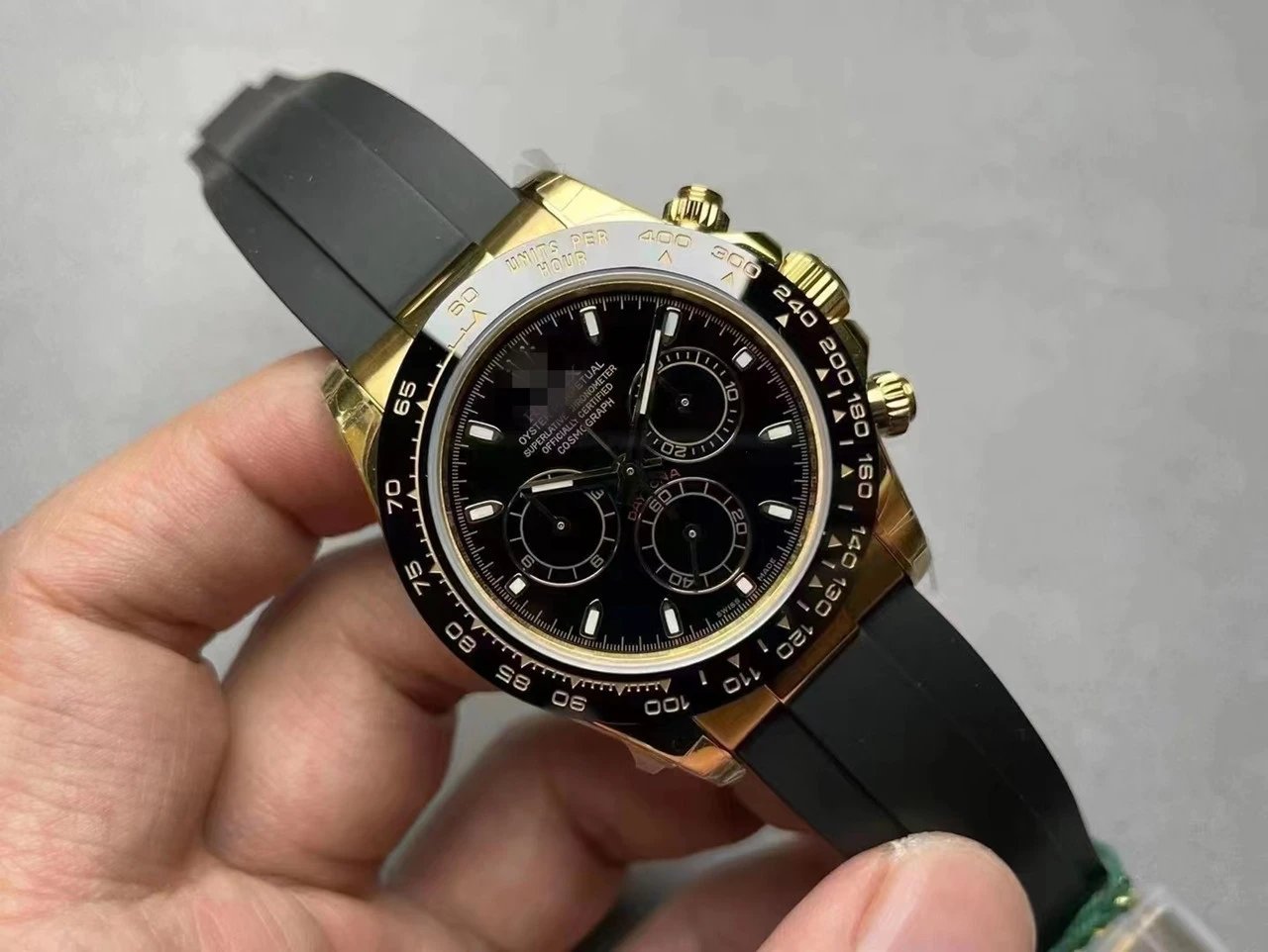 黑盘间金/橡胶