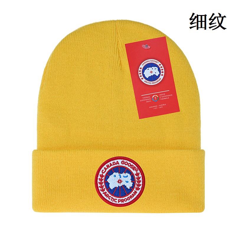 Canada Goose-黄色细纹-红标