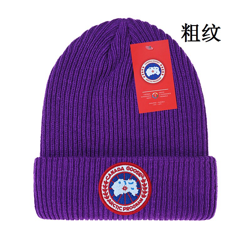 Canada Goose-紫色粗纹-红标