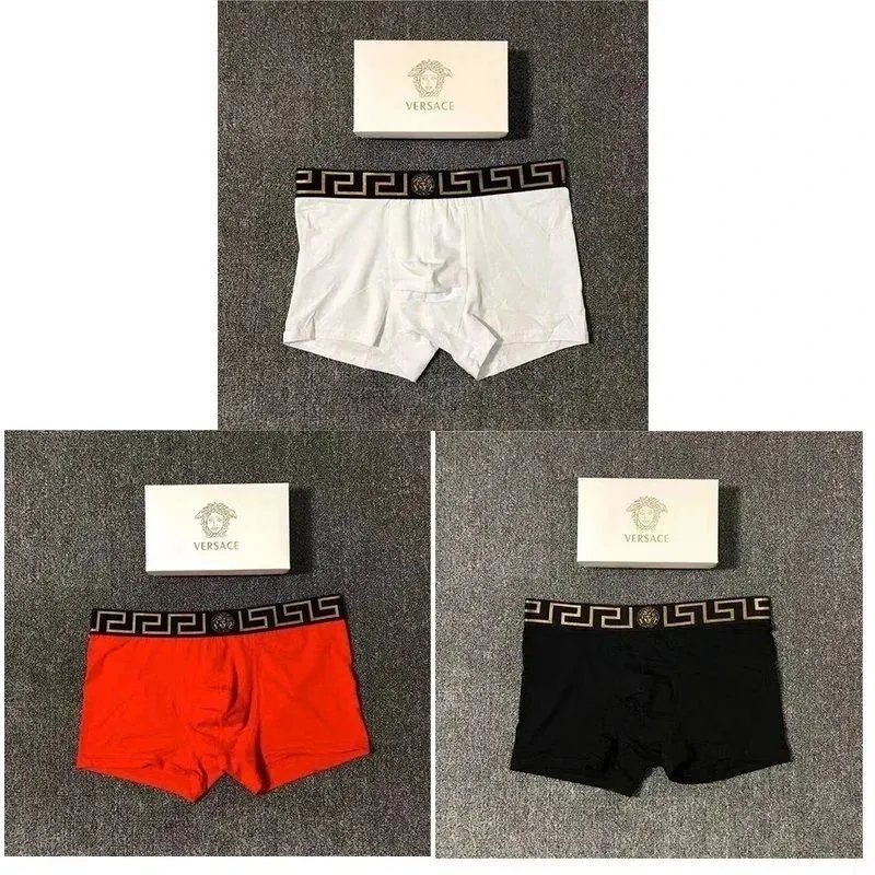 VERSACE 白+黑+红 礼盒装