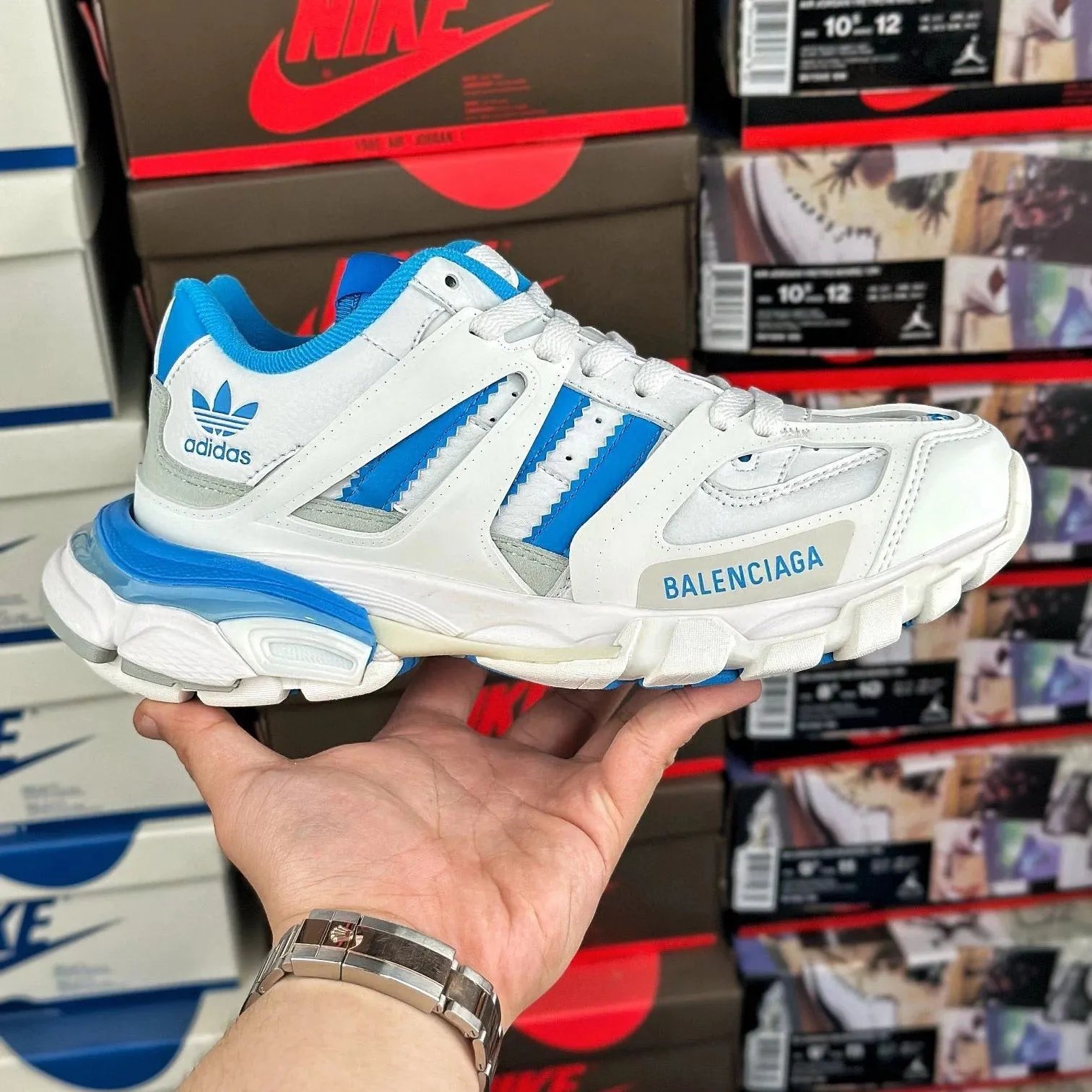 AD x Track 白蓝 (5012)
