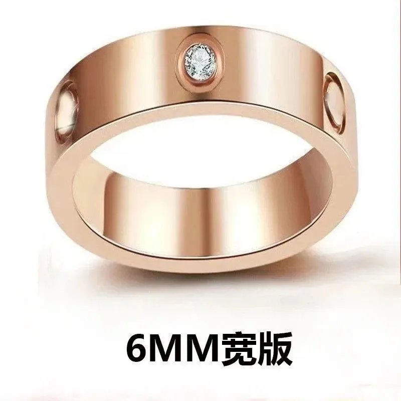 宽版三钻玫瑰金