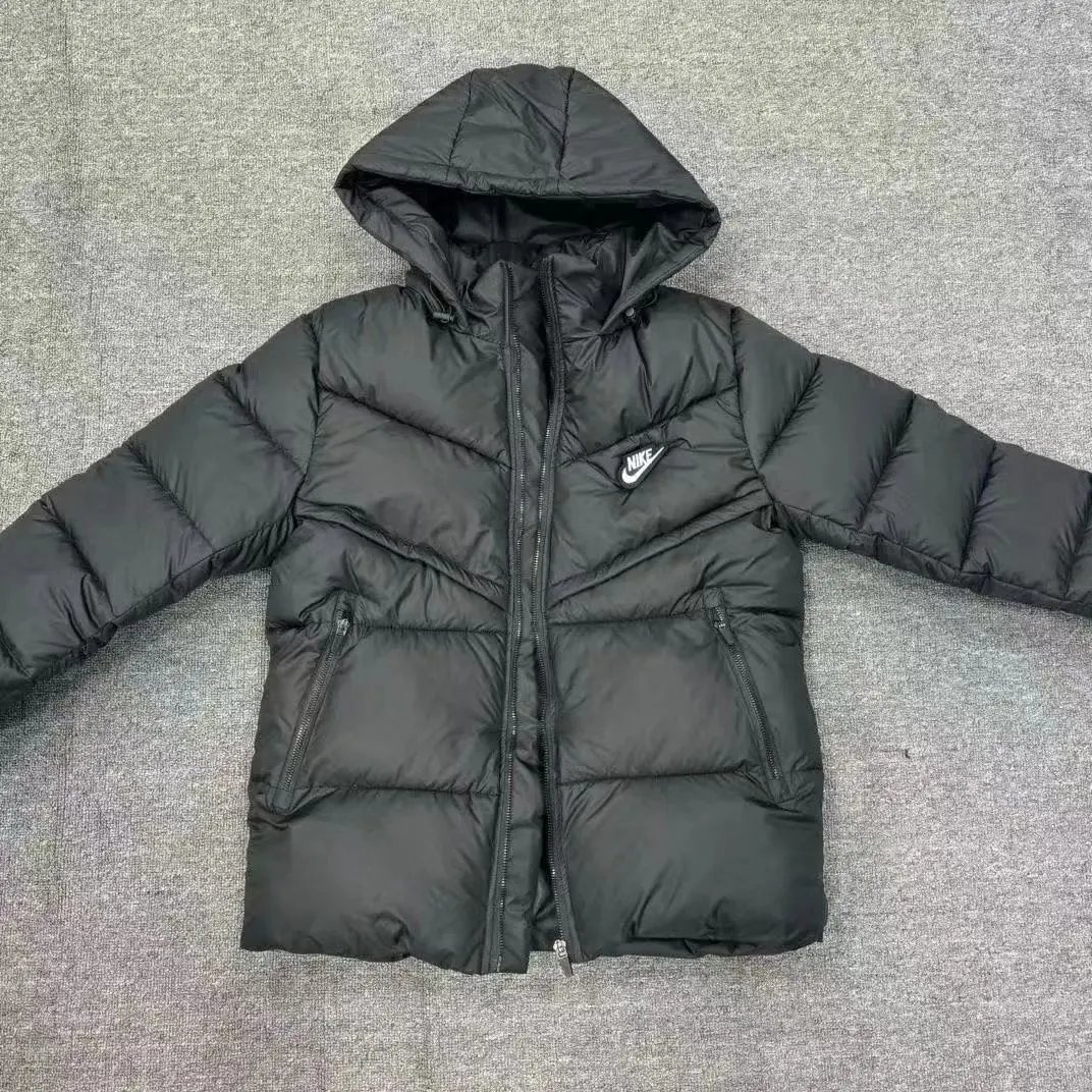 NK羽绒服黑