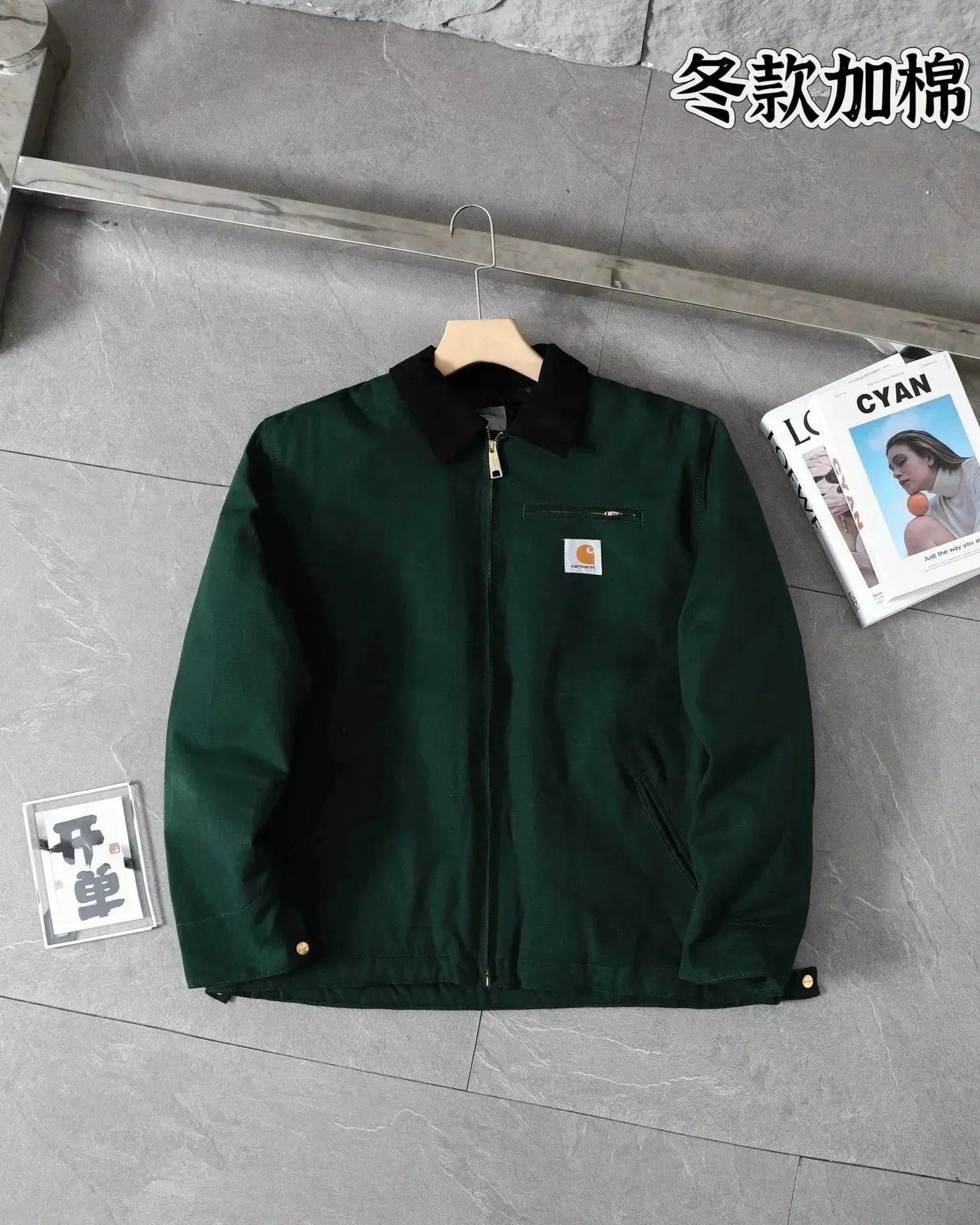 KB08墨绿【棉服】*Top quality