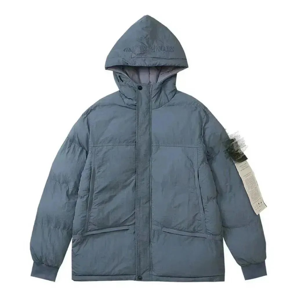 羽绒服浅蓝色8