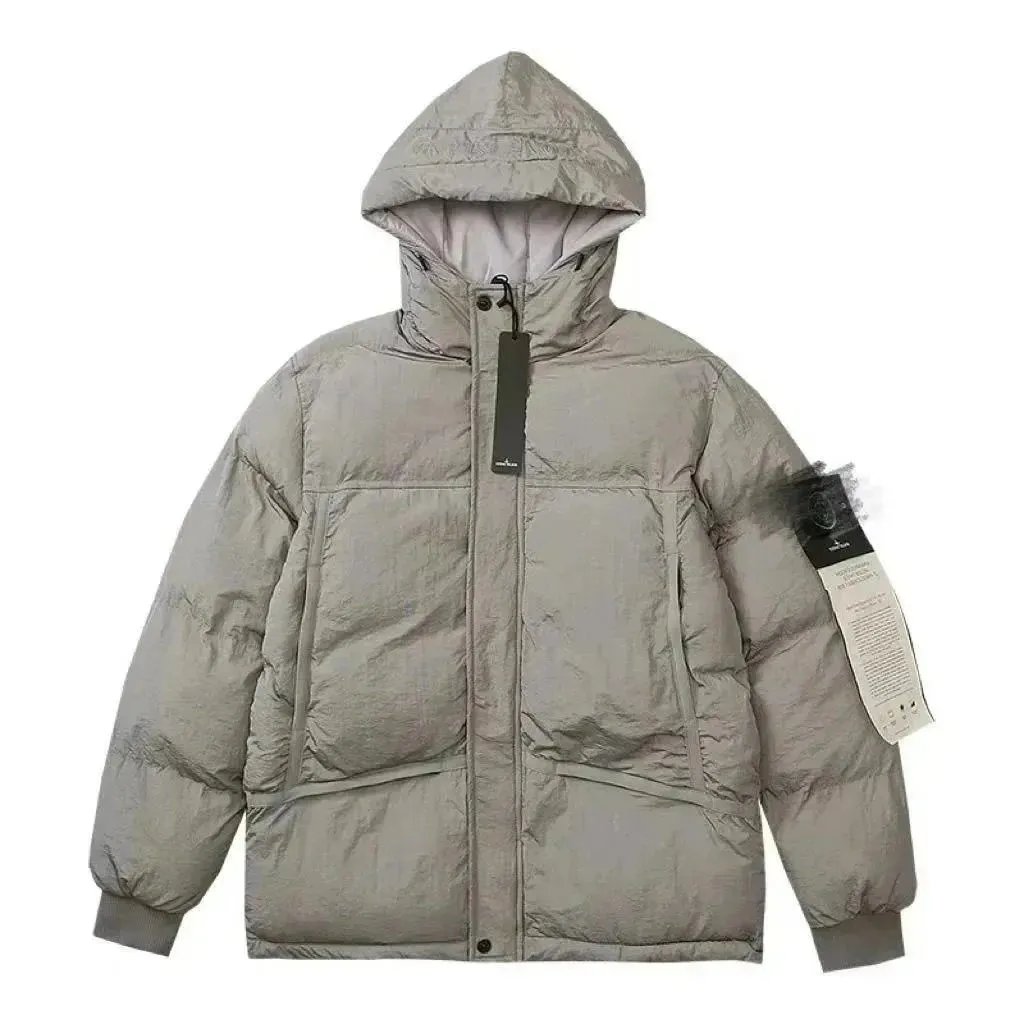 羽绒服灰色11