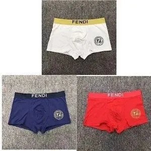 FENDI白+蓝+红礼盒装