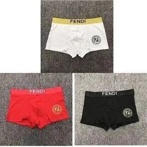FENDI白+黑+红礼盒装