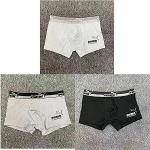 PUMA白+灰+黑礼盒装
