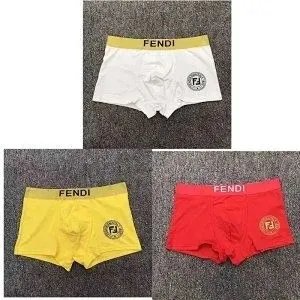 FENDI白+黄+红礼盒装