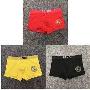 FENDI黄+黑+红礼盒装