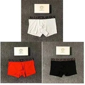 VERSACE白+黑+红礼盒装
