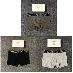 VERSACE白+深灰+黑礼盒装